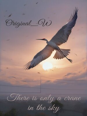 cover image of There is only a crane in the sky